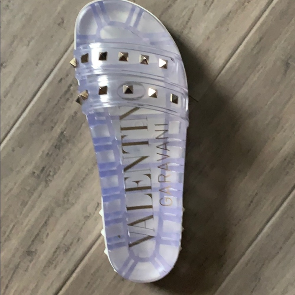 Valentino Rock Stud pool slides sold out! Size 9